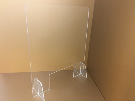 talpas plexi védőfal 650x750 mm