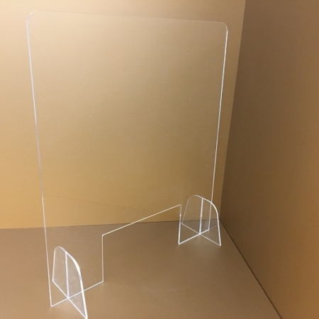 talpas plexi védőfal 800x750 mm