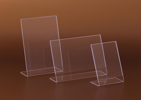 Laptartó, menütató, információ tartó, árkiírás. A laptartóba oldalról lehet becsúsztatni a papírlapot.