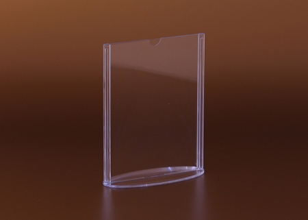 Éttermekbe menütartó, itallaptartó táblának, üzlethelyiségbe információ közlés céljából. A plexi laptartóba felülről lehet becsúsztatni a papírlapot.