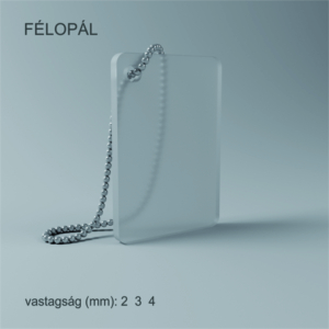 félopál plexi lap méretre vágva