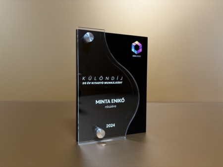 Távtartós díj (2 db távtartóval)